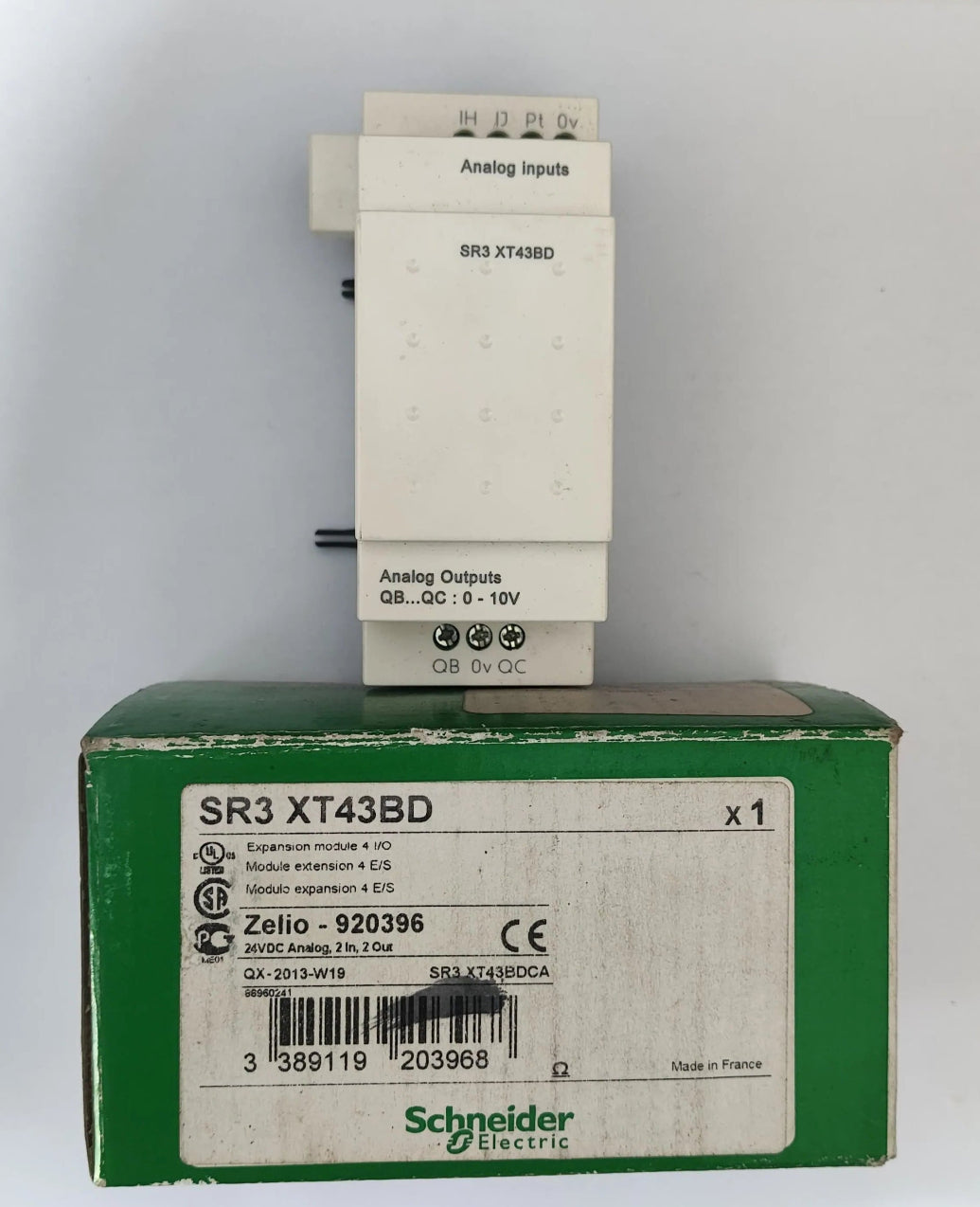 Modulo de extensión de E/S analógicas